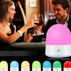 Lámpara portátil LED RGB 