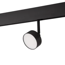 Luminaria circular LED para carril magnético 48V - 9W - Ø7.5cm - CRI90 - Chip OSRAM