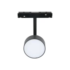 Luminaria circular LED para carril magnético 48V - 9W - Ø7.5cm - CRI90 - Chip OSRAM