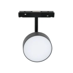 Luminaria circular LED para carril magnético 48V - Ø9.5cm - 12W - CRI90 - OSRAM