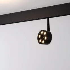 Luminaria circular LED para carril magnético 48V - Ø7cm - 6W - CRI90 - UGR18 - OSRAM