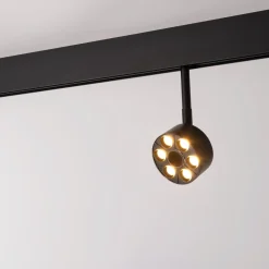 Luminaria circular LED para carril magnético 48V - Ø7cm - 6W - CRI90 - UGR18 - OSRAM