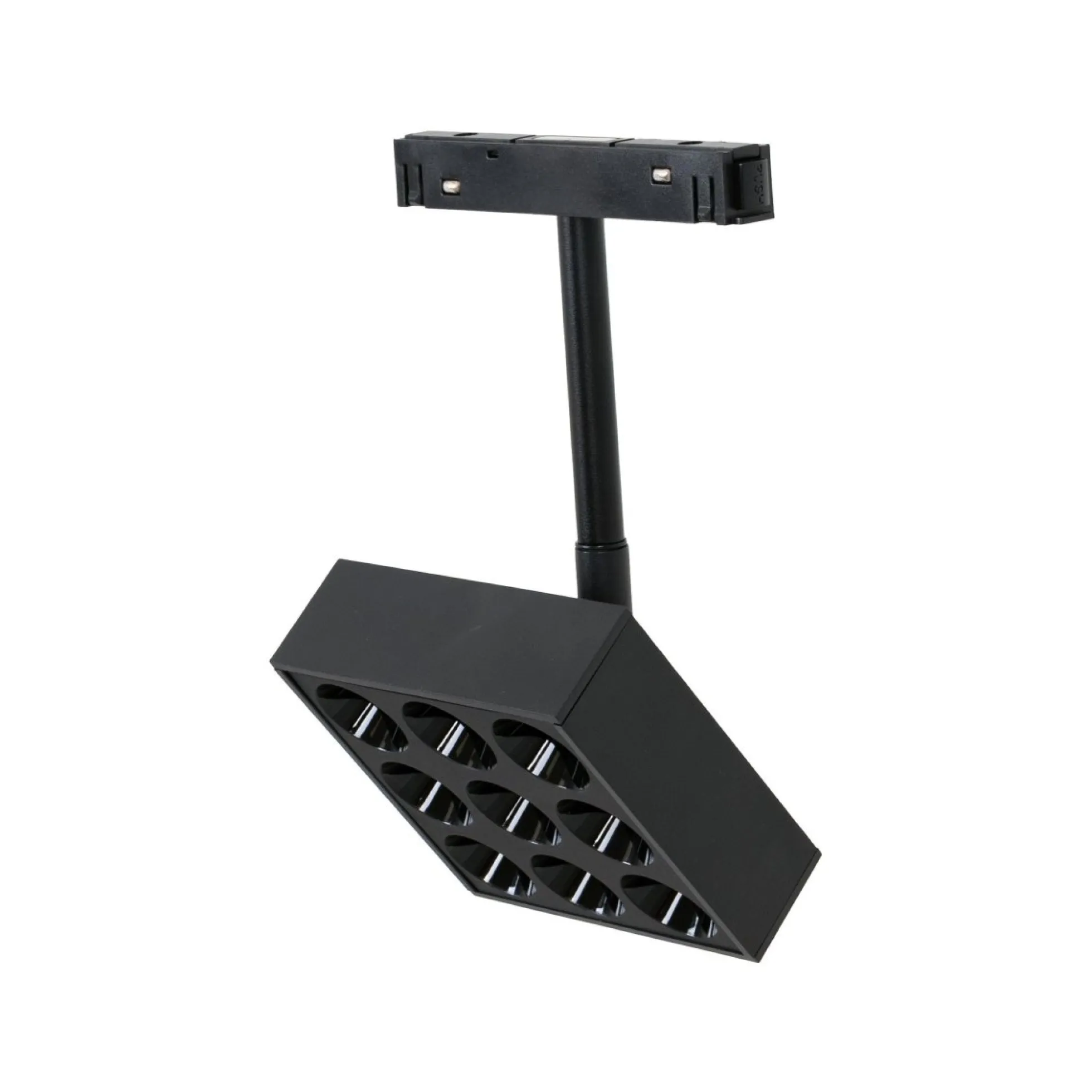 Luminaria cuadrada LED para carril magnético 48V - 9W - CRI90 - UGR18 - OSRAM