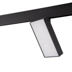 Luminaria cuadrada LED para carril magnético 48V - 18W - CRI90 - OSRAM