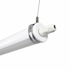 Luminaria estanca tubular para uso industrial - 150cm - 50W - 6900lm - IP65 - IK10
