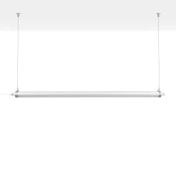 Luminaria estanca tubular para uso industrial - 150cm - 50W - 6900lm - IP65 - IK10