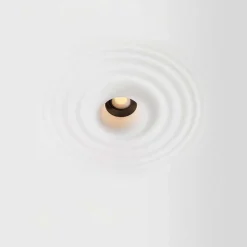 Luminaria integrable de escayola con efecto onda trimless / integración - 30x30cm - GU10