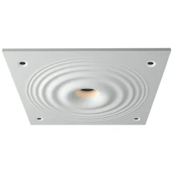 Luminaria integrable de escayola con efecto onda trimless / integración - 30x30cm - GU10