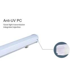 Luminaria lineal estanca RGB + CCT - 18W - RF/WiFi - 100cm - IP66 - Mi-Light