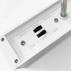 Luminaria lineal LED CCT - Bidireccional - Suspensión - Potencia ajustable 20W/30W/40W - 120cm - UGR 19
