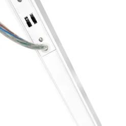 Luminaria lineal LED CCT - Bidireccional - Suspensión - Potencia ajustable 20W/30W/40W - 120cm - UGR 19