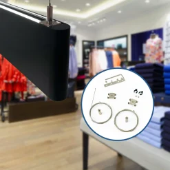 Luminaria lineal LED CCT - Bidireccional - Suspensión - Potencia ajustable 20W/30W/40W - 120cm - UGR 17