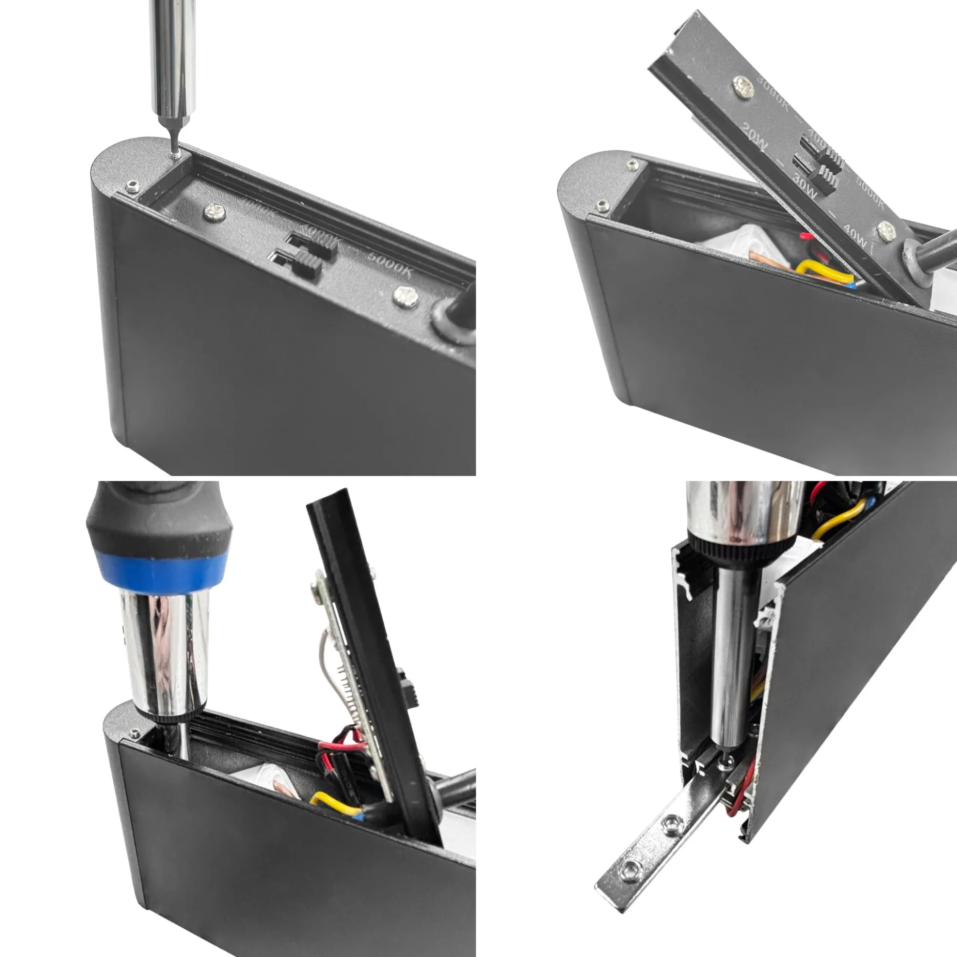 Luminaria lineal LED CCT - Bidireccional - Suspensión - Potencia ajustable 20W/30W/40W - 120cm - UGR 17