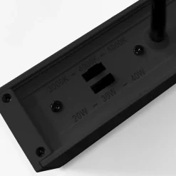 Luminaria lineal LED CCT - Suspensión/superficie - Potencia ajustable 20W/30W/40W - 120cm - UGR 17