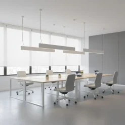 Luminaria lineal LED CCT - Suspensión - Potencia ajustable 20W/30W/40W - 120cm - UGR 19