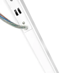 Luminaria lineal LED CCT - Suspensión - Potencia ajustable 20W/30W/40W - 120cm - UGR 19