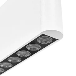 Luminaria lineal LED CCT - Suspensión - Potencia ajustable 20W/30W/40W - 120cm - UGR 17