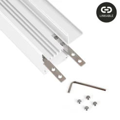 Luminaria lineal LED CCT - 60W - Suspensión / superficie - Potencia ajustable - 180cm