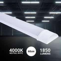 Luminaria lineal LED de alta potencia - 18W - 60cm - IP20