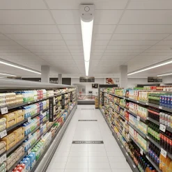 Luminaria lineal LED de alta potencia CCT - 40W - 120cm