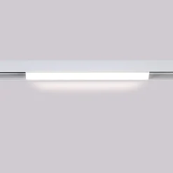 Luminaria lineal LED opal para carril magnético 48V - 10W