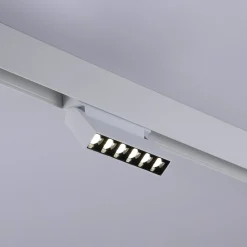 Luminaria lineal LED orientable para carril magnético 48V - 6W - UGR16