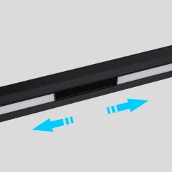 Luminaria lineal opal para carril magnético CCT - 12W - Mi Light