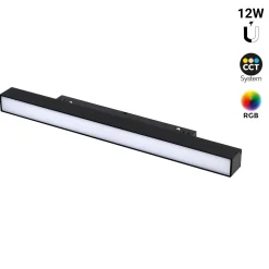 Luminaria lineal opal para carril magnético RGB + CCT - 12W - Mi Light