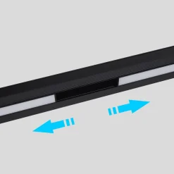 Luminaria lineal opal para carril magnético RGB + CCT - 12W - Mi Light