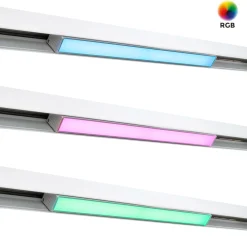 Luminaria lineal opal para carril magnético RGB + CCT - 12W - Mi Light - Blanco