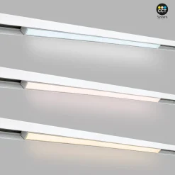 Luminaria lineal opal para carril magnético RGB + CCT - 24W - Mi Light - Blanco