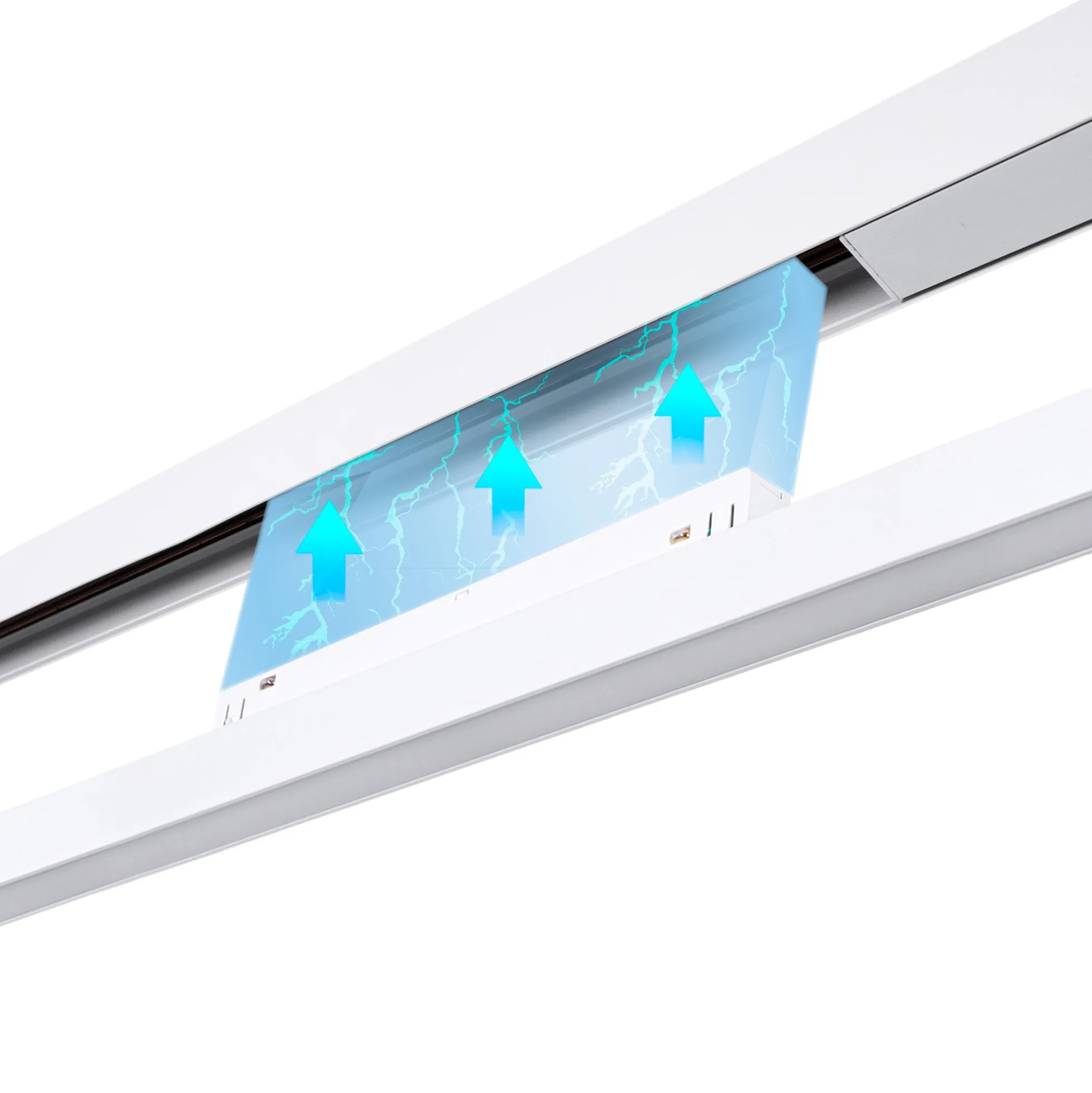 Luminaria lineal opal para carril magnético RGB + CCT - 24W - Mi Light - Blanco