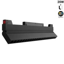 Luminaria lineal orientable para carril magnético CCT - 20W - UGR18 - Mi Light