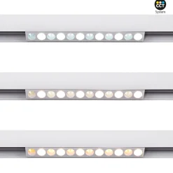 Luminaria lineal para carril magnético CCT - 10W - UGR18 - Mi Light