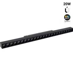 Luminaria lineal para carril magnético CCT - 20W - UGR18 - Mi Light