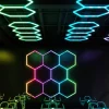 Luminaria lineal para hexágono - RGB IC - 120 cm