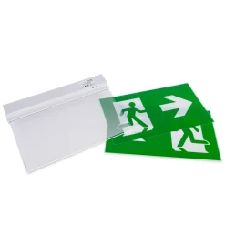 Luz de emergencia permanente con pictograma 