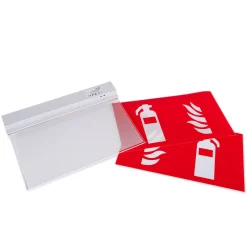 Luz de emergencia permanente con pictograma