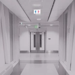 Luz de emergencia permanente con pictograma 