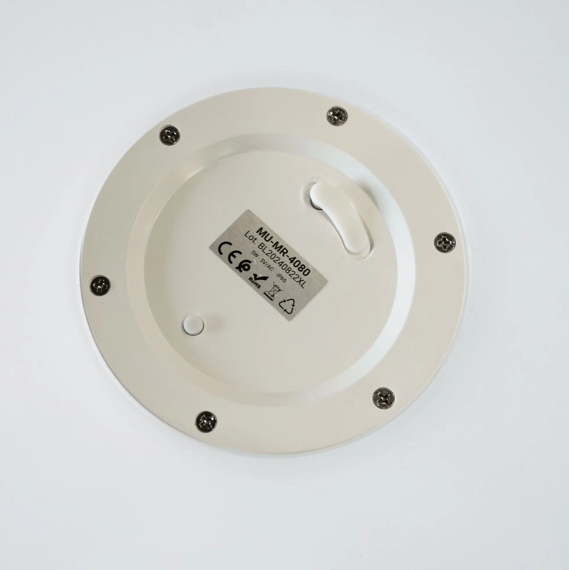 Macetero cilíndrico LED RGBW - 5W - 80 x Ø 40cm - Recargable