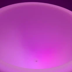 Macetero cilíndrico LED RGBW - 7W - 115 x Ø 40cm - Recargable