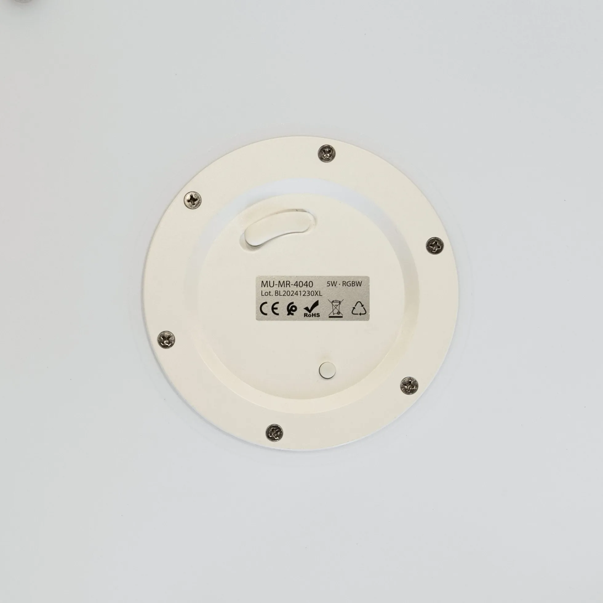 Macetero cilíndrico LED RGBW - 5W - 40 x Ø 40cm - Recargable