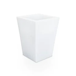 Macetero cuadrado LED RGBW - 12W - Recargable - Mando a distancia