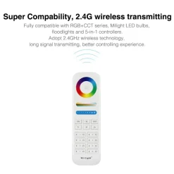 Mando a distancia LED RGB + CCT - 8 Zonas - FUT089 - Mi Light