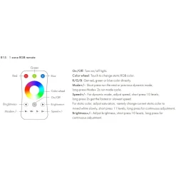 Mando a distancia LED RGB -1 zona - SK-RT15 - Skydance