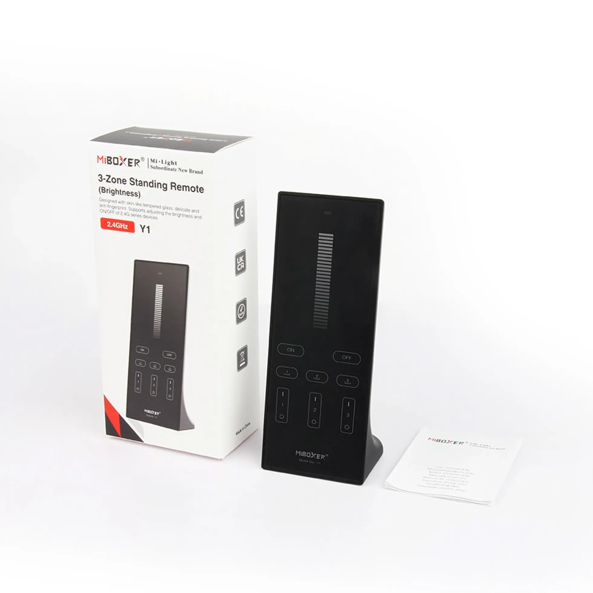 Mando a distancia vertical - Monocolor - 3 Zonas - RF 2.4Ghz - Mi Light