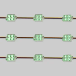 Módulo LED cuadrado para rótulos RGB - 0.96W - 12V DC - IP65 - 120º