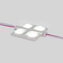 Módulo LED cuadrado para rótulos - 2W - 12V - IP65 - 160º