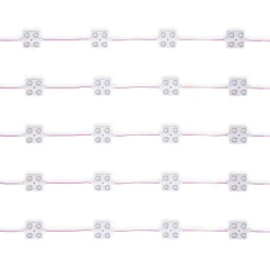 Módulo LED cuadrado para rótulos - 2W - 12V - IP65 - 160º