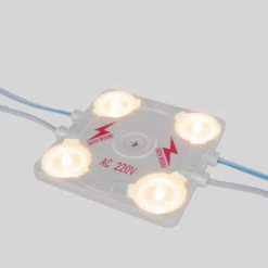 Módulo LED cuadrado para rótulos - 3.6W - 220V AC - IP65 - 165º